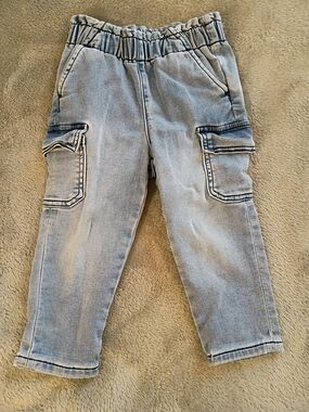 GAP Baby Supersoft Classic Jogger in Light Blue Denim